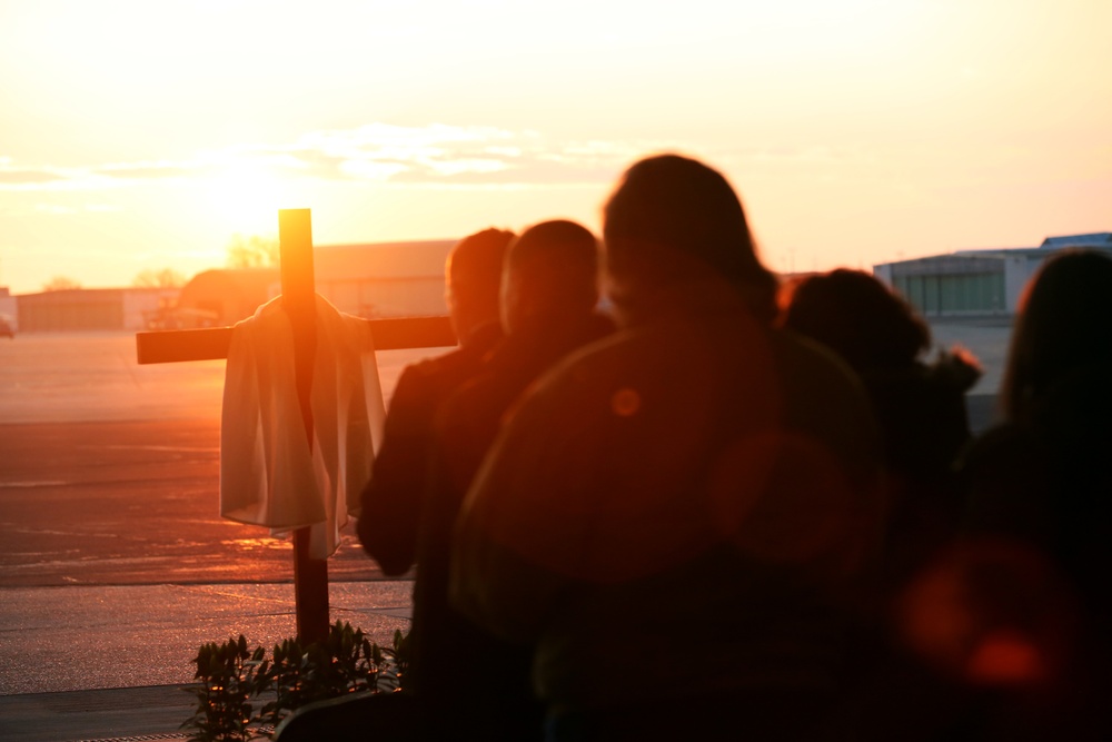 Garrison Wiesbaden Easter sunrise service