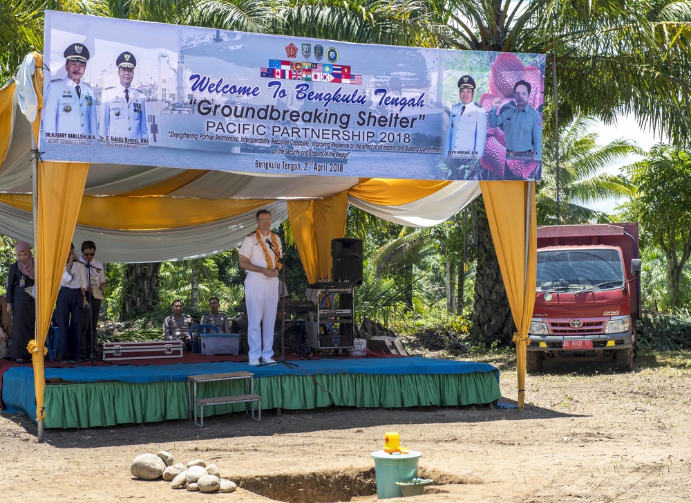 PP18 holds groundbreaking ceremony for shelter in Indonesia