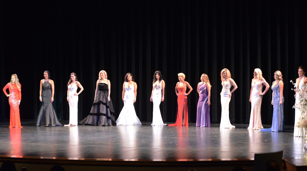 Chief Petty Officer Lauren Walton competes in Mrs. Oregon America pageant