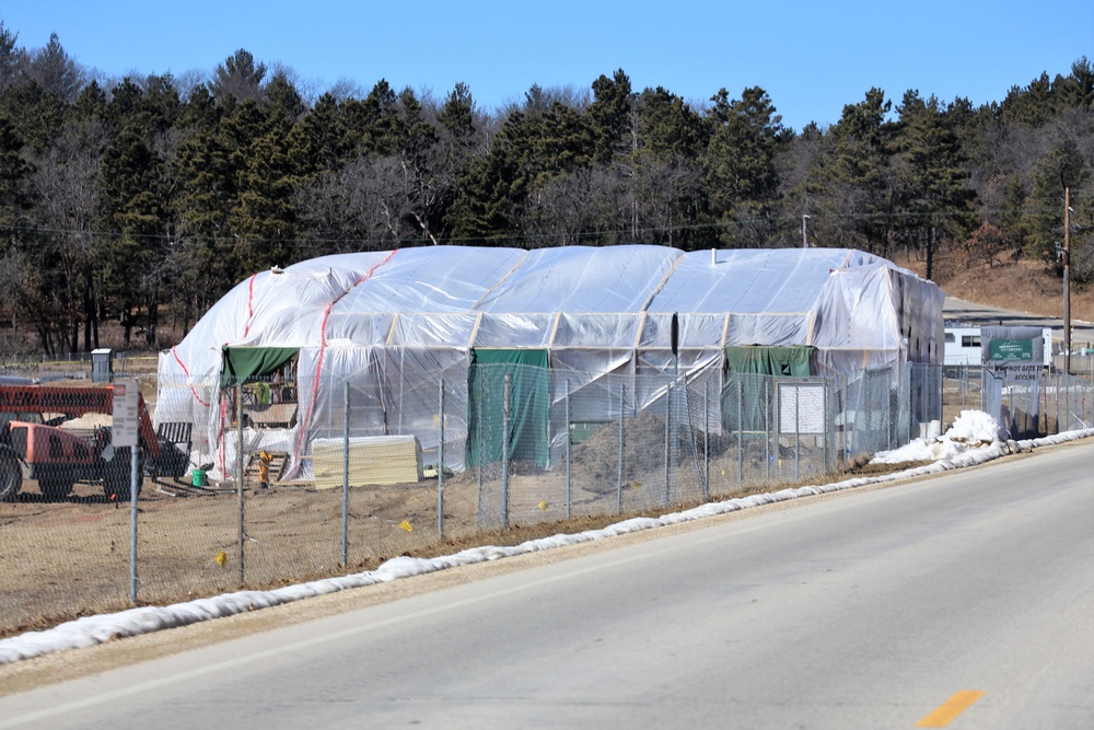 Construction of new Access Control Point continues at Fort McCoy