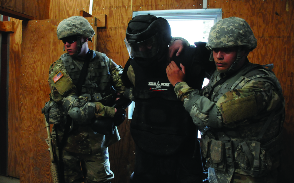 Ordnance School students train in combatives