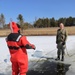 Cold-Weather Operations Course 18-06 students complete cold-water immersion training at Fort McCoy