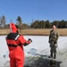 Cold-Weather Operations Course 18-06 students complete cold-water immersion training at Fort McCoy