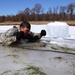 Cold-Weather Operations Course 18-06 students complete cold-water immersion training at Fort McCoy