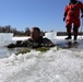 Cold-Weather Operations Course 18-06 students complete cold-water immersion training at Fort McCoy