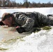 Cold-Weather Operations Course 18-06 students complete cold-water immersion training at Fort McCoy