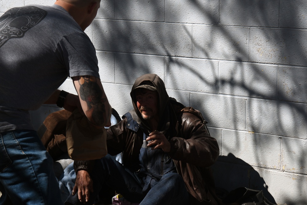 Schriever Airmen aid homeless