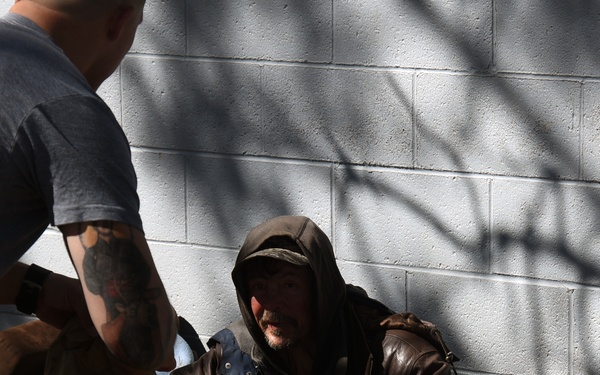 Schriever Airmen aid homeless