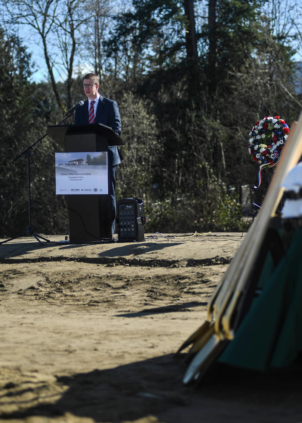 Groundbreaking Ceremony Veterans Affairs Community-Based Outpatient Clinic