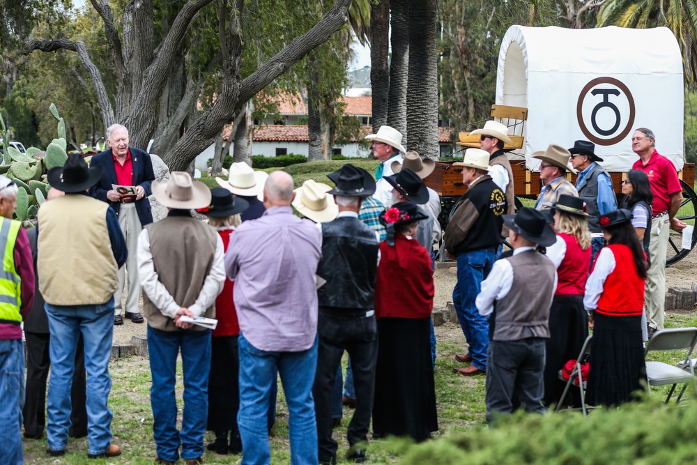 Camp Pendleton rancho receives new wagon