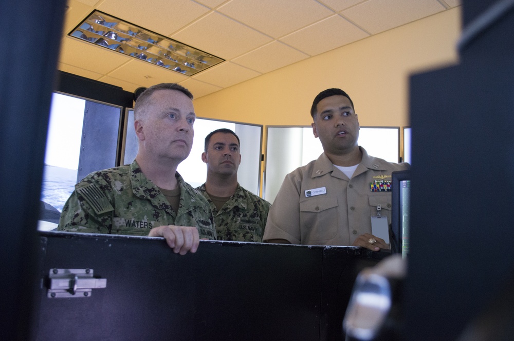 MHQ Visits NSTCP det Guam SMMTT