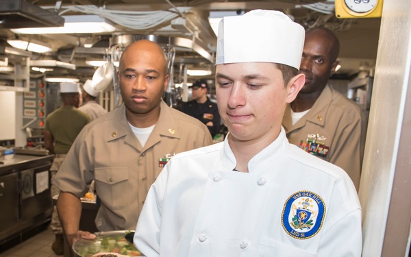 USS Oak Hill (LSD 51) celebrates chiefs' birthday