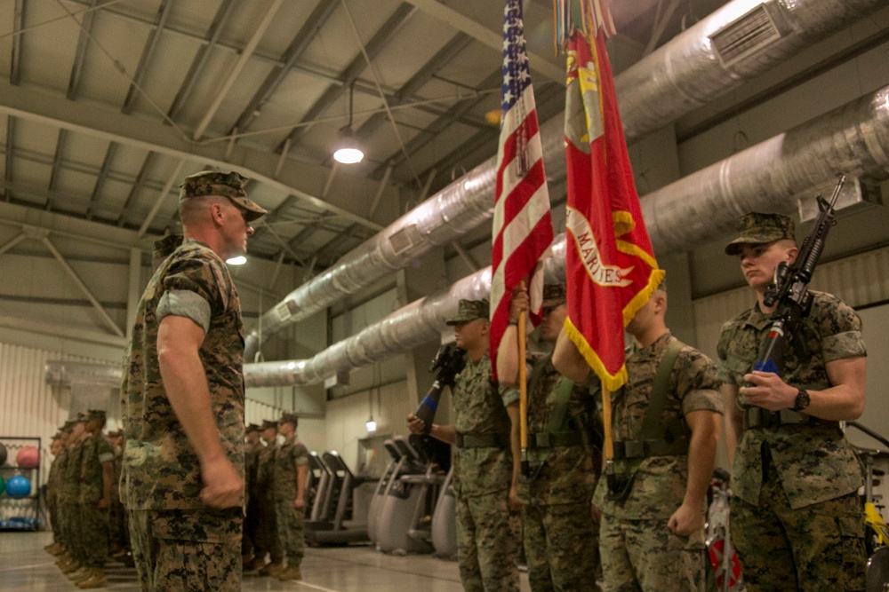 BSRF Transfer of Authority: 1/6 assumes command