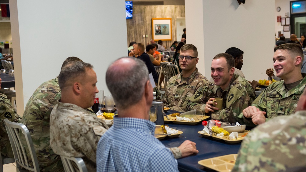 Chairman of the House Armed Services Committee visits CJTF-HOA