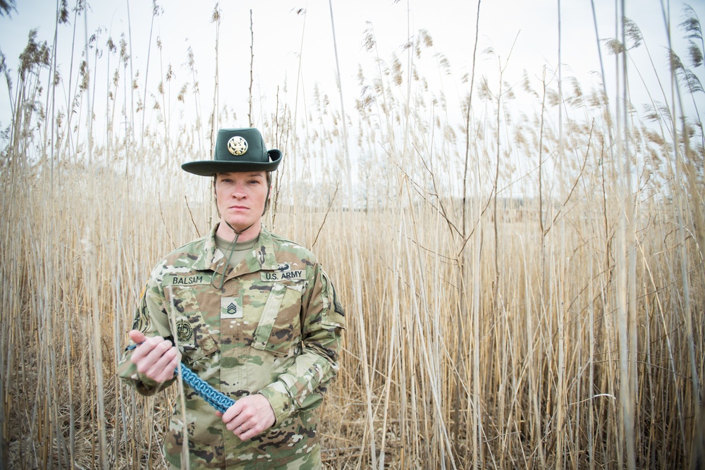 First female with the infantry military occupation specialty, 11B