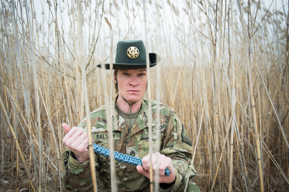 First female with the infantry military occupation specialty, 11B