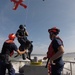Coast Guard Canine Explosive Detection Team conducts hoist training