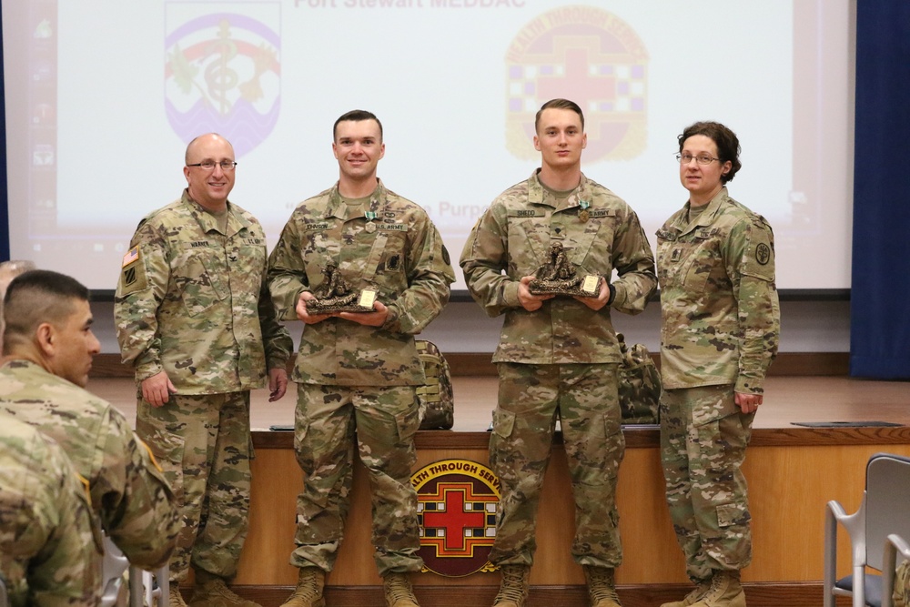Medical field Soldiers compete in regional Best Warrior Competition