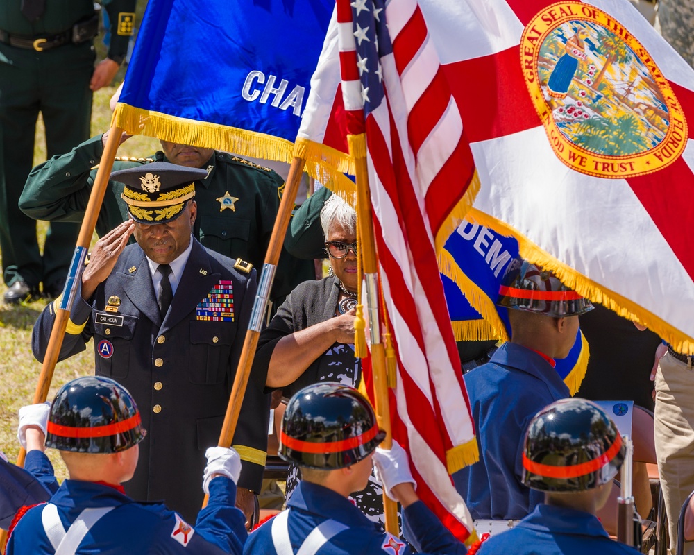 Camp Blanding Joint Training Center welcomes home Vietnam Veterans at  Commencement