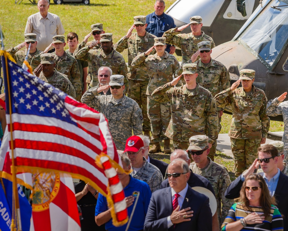 Camp Blanding Joint Training Center welcomes home Vietnam Veterans at  Commencement