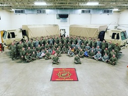 1257th Transportation Company only National Guard unit to assist U.S. Army Reserve's Operation Cold Steel II Exercise