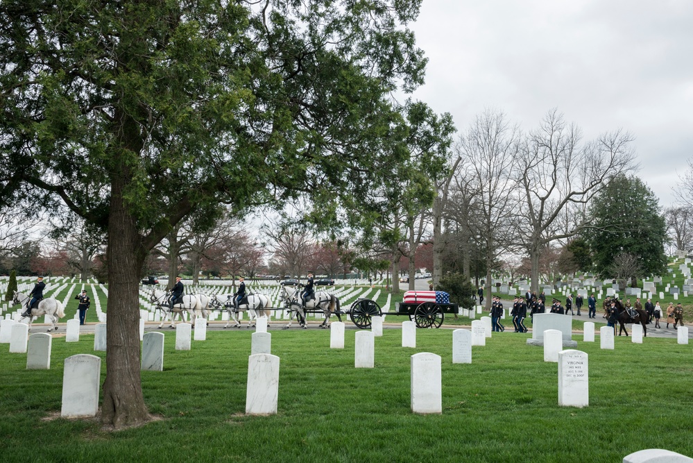Full Honors Funeral for U.S. Army Col. Aleksander Einseln in Section 34
