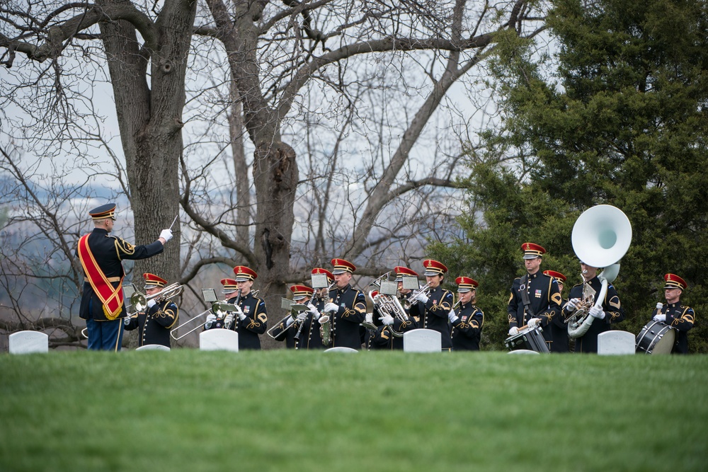 Full Honors Funeral for U.S. Army Col. Aleksander Einseln in Section 34