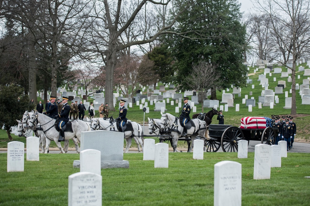 Full Honors Funeral for U.S. Army Col. Aleksander Einseln in Section 34