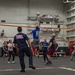 GHWB Sailors Play Volleyball