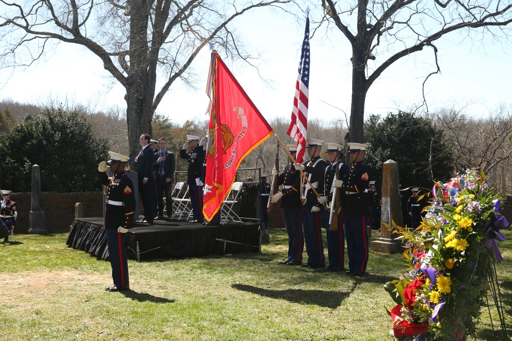 James Madison Wreath Laying