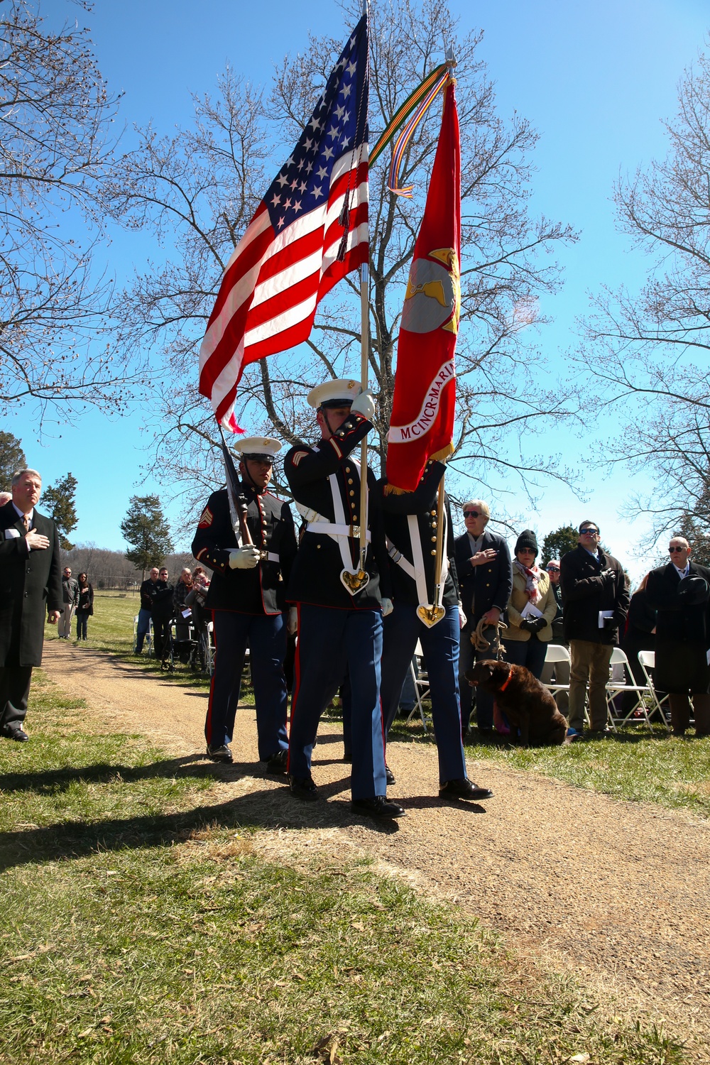 James Madison Wreath Laying