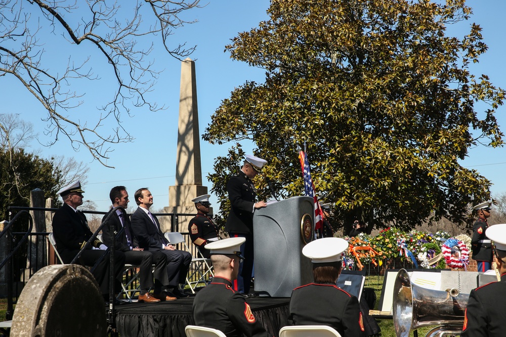 James Madison Wreath Laying