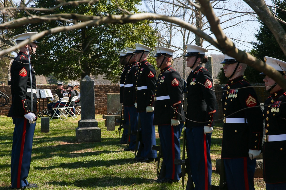 James Madison Wreath Laying