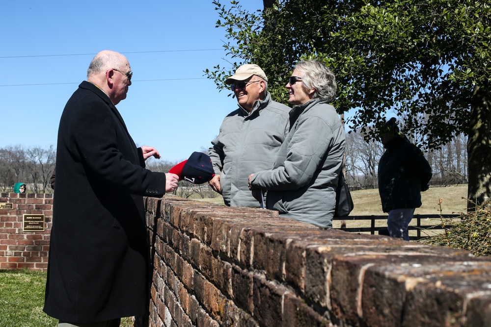 James Madison Wreath Laying