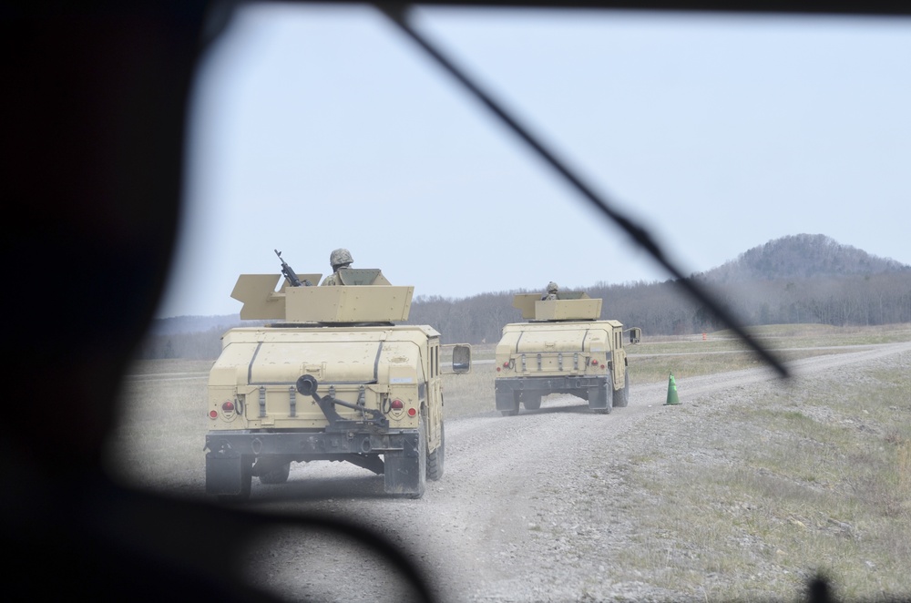 U.S. Army Reserve Soldiers complete convoy escort team qualification