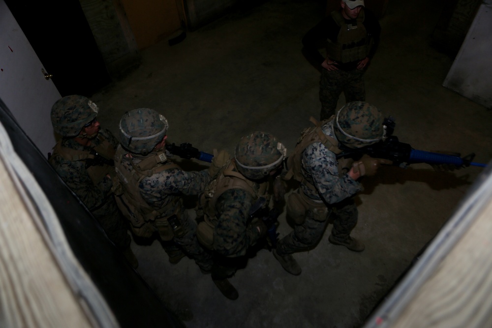 Taking aim: Marines from 2nd Marine Division prepares for deployment