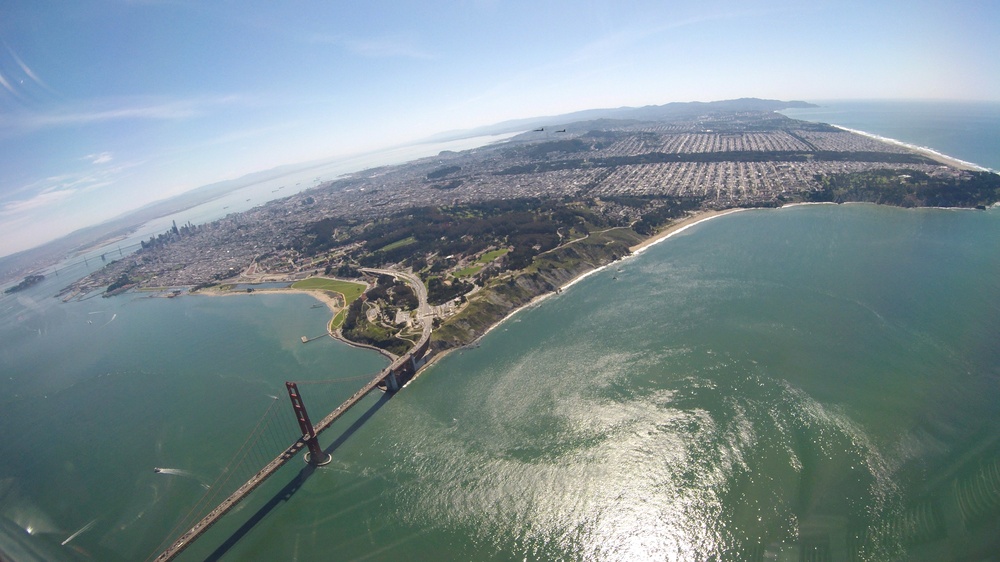 T-38 flight over Northern California