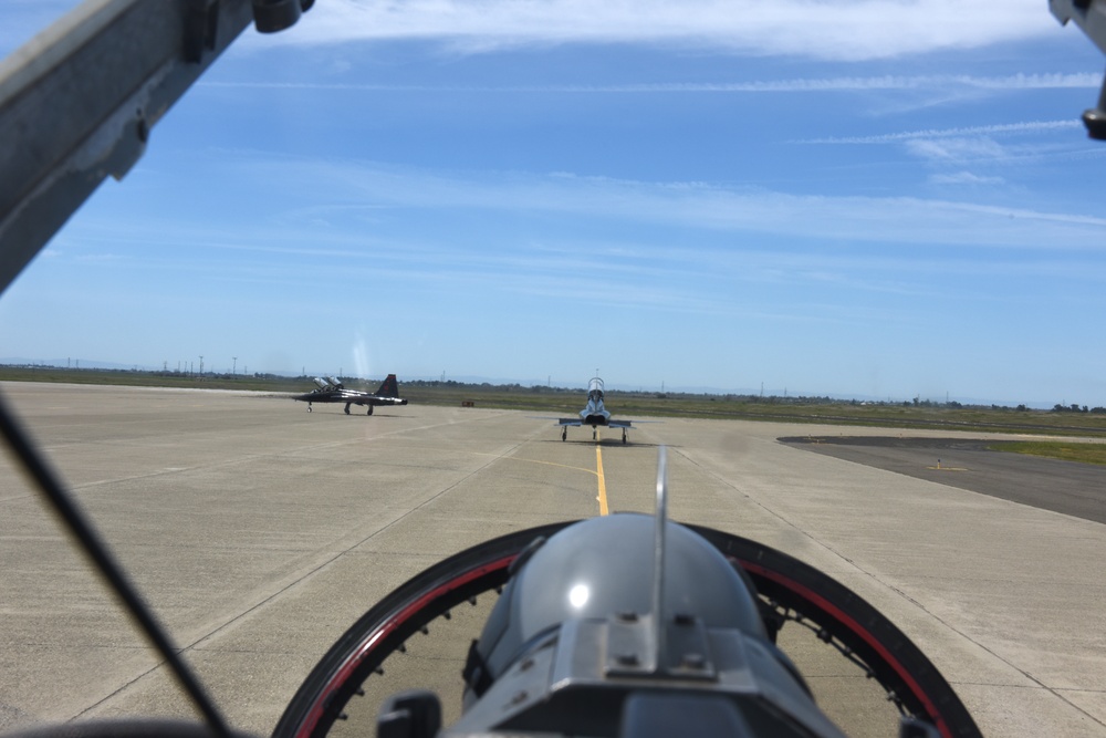 T-38 flight over Northern California