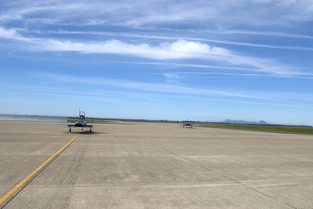 T-38 flight over Northern California