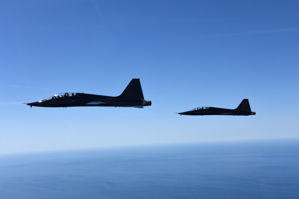 T-38 flight over Northern California