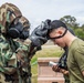 VMA-542 Marines Participate In A Decontamination Drill