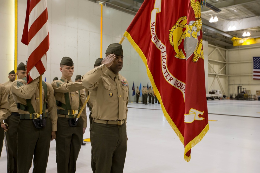 HMX-1 Relief and Appointment  - Sgt. Maj. Lee to Sgt. Maj. Cox