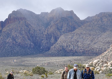 Geologists learn studying past holds keys to future during visit to Red Rock Canyon