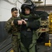 31st MEU EOD technicians practice IED sweep