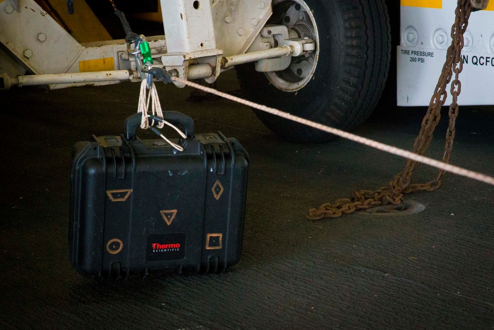 31st MEU EOD technicians practice IED sweep