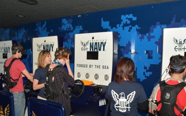 Navy’s Virtual Reality Experience visits Namesake’s Hometown