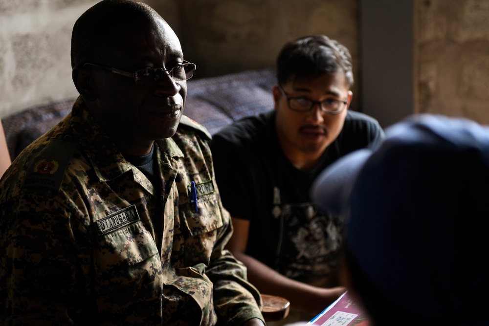 U.S. Soldiers teach UPDF Civil Affairs Course