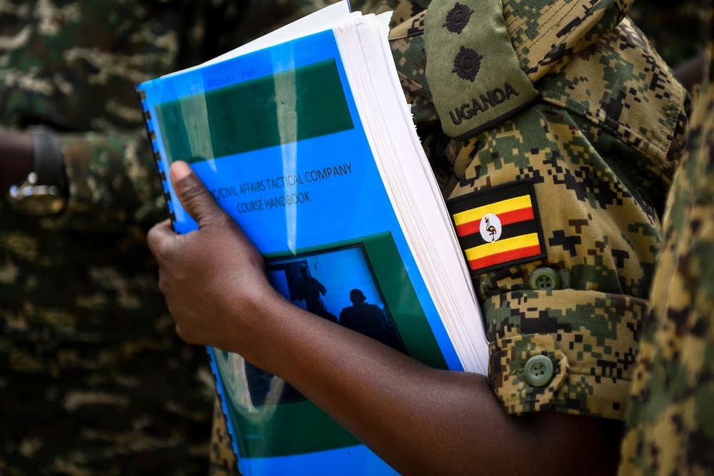 U.S. Soldiers teach UPDF Civil Affairs Course