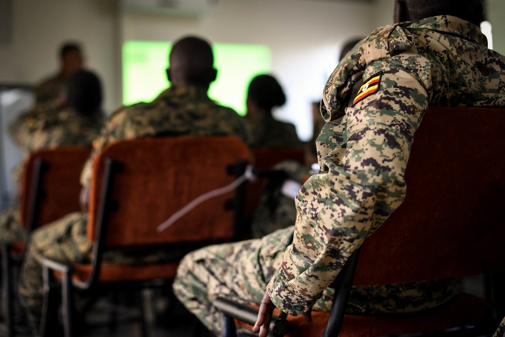 U.S. Soldiers teach UPDF Civil Affairs Course