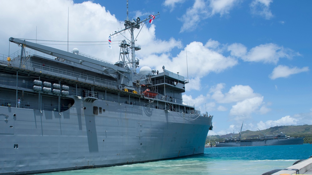 Emory S. Land Departs on Deployment